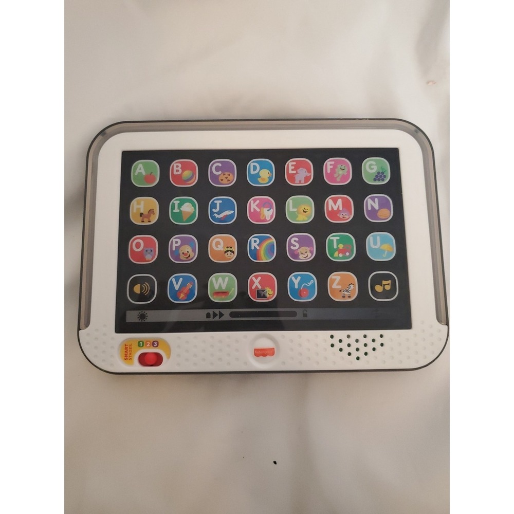 Fisher Price Kids Tablet ABC Laugh and Learn Smart Stages Music Talking 3M-36M